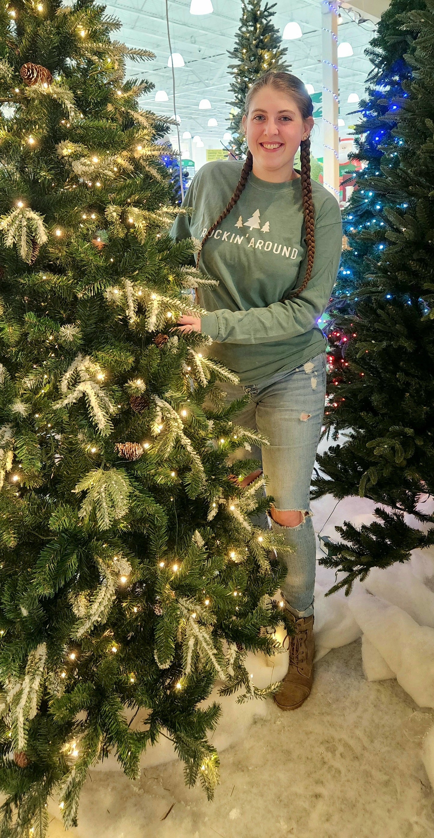 Rockin' Around Long Sleeve Tee