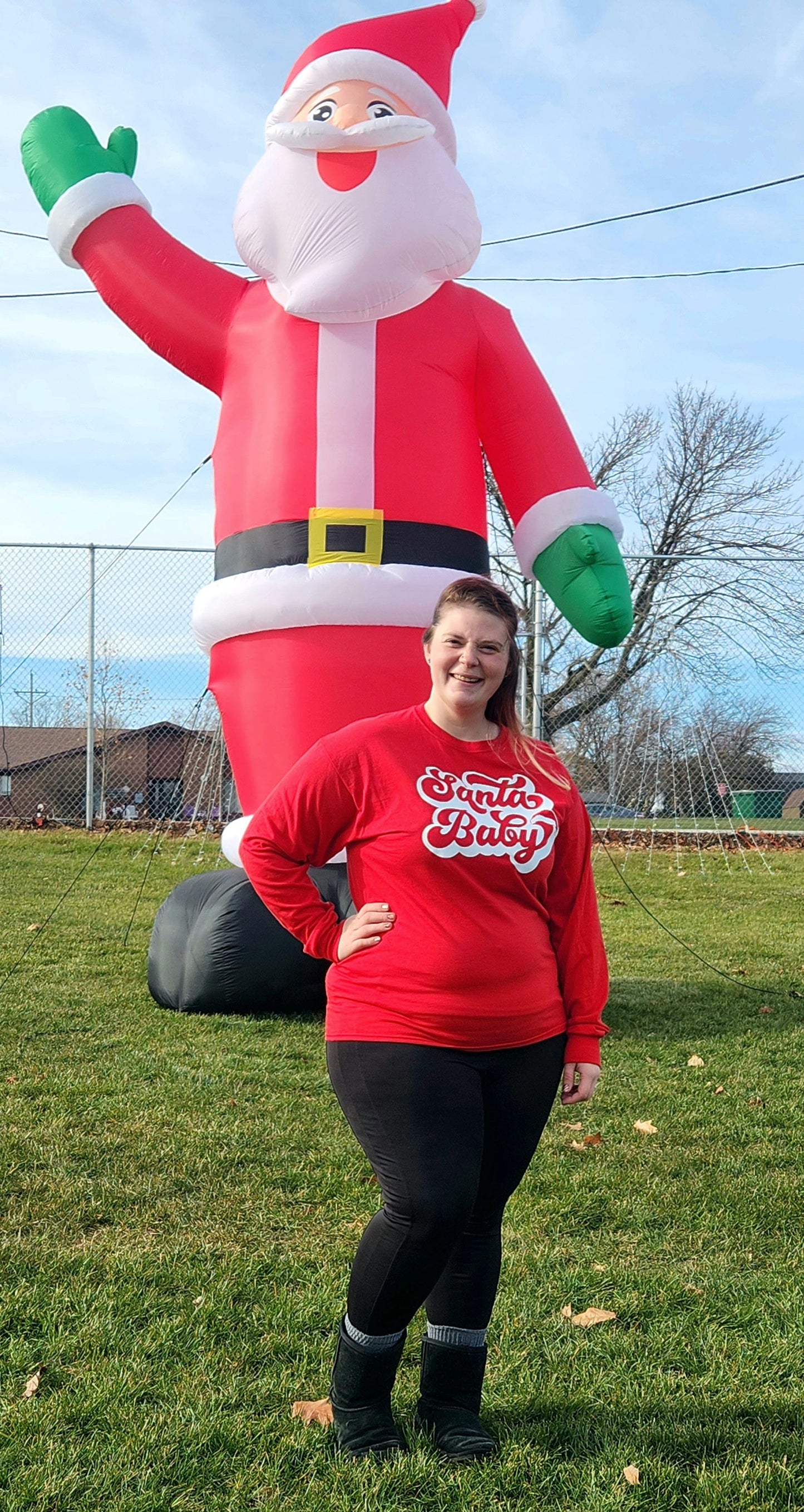 Santa Baby Long Sleeve Tee