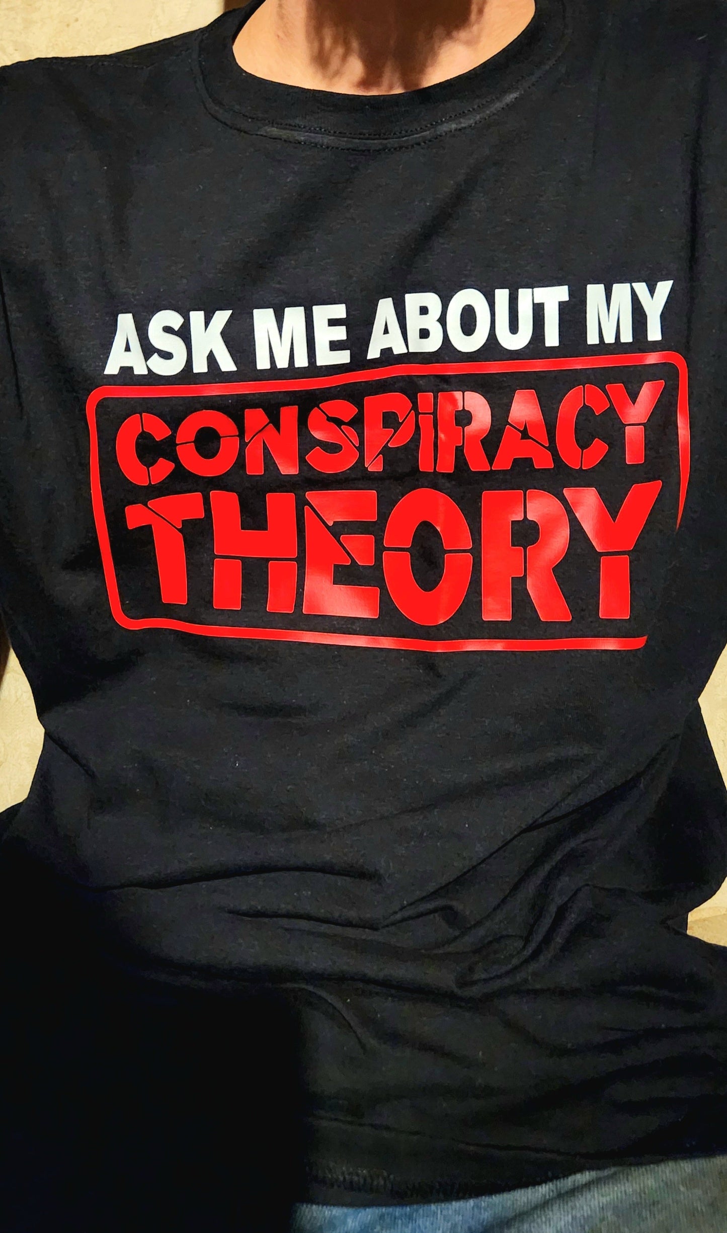 Conspiracy Theory Long Sleeve Tee