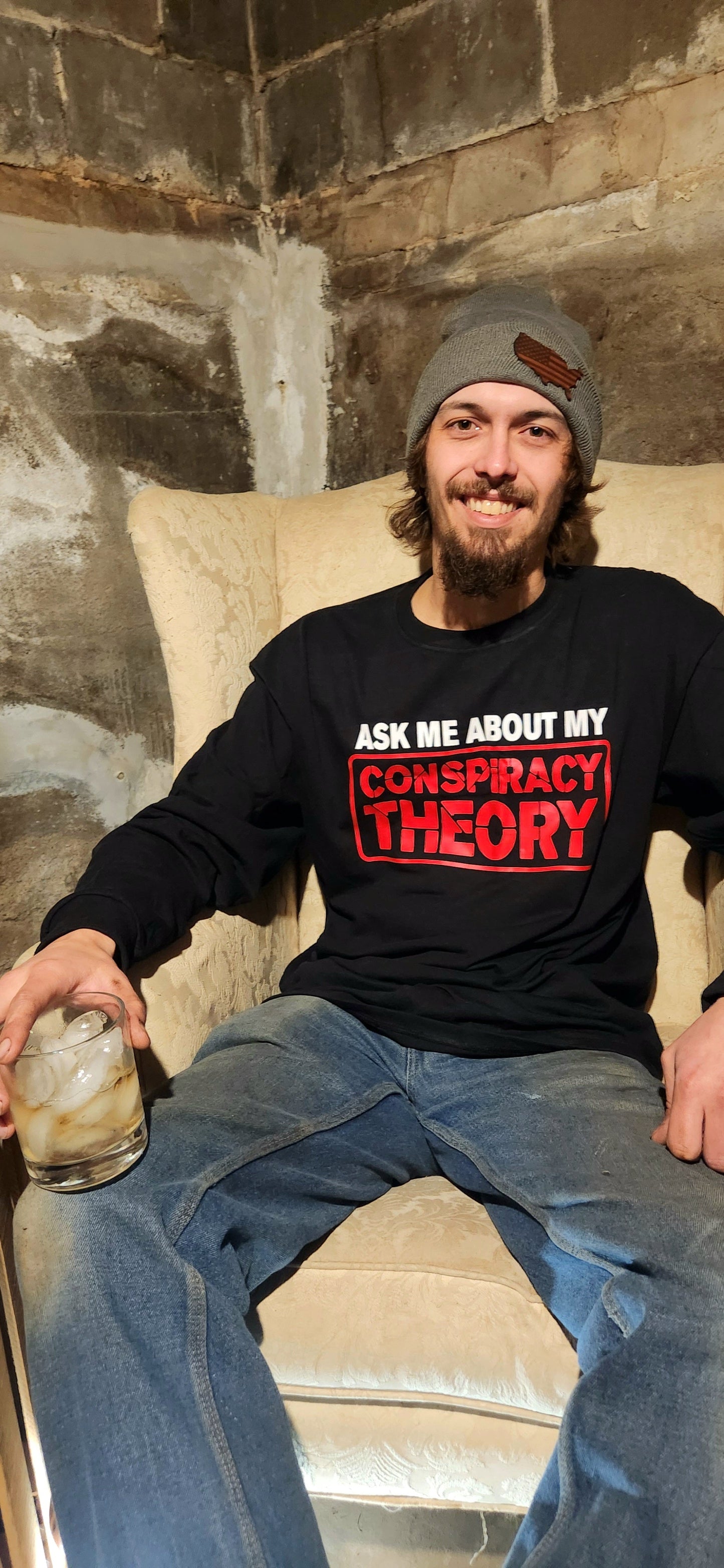 Conspiracy Theory Long Sleeve Tee