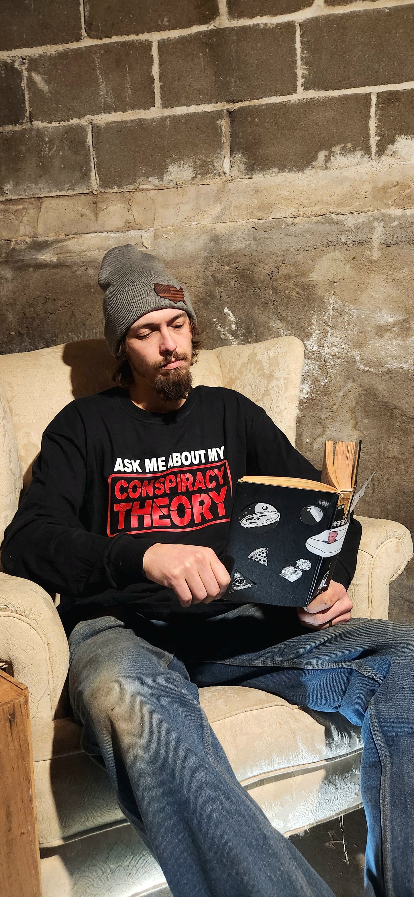 Conspiracy Theory Long Sleeve Tee