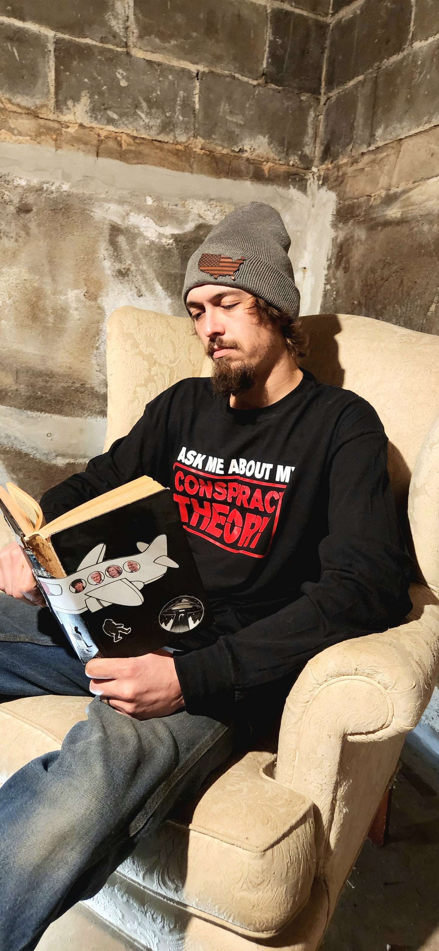 Conspiracy Theory Long Sleeve Tee
