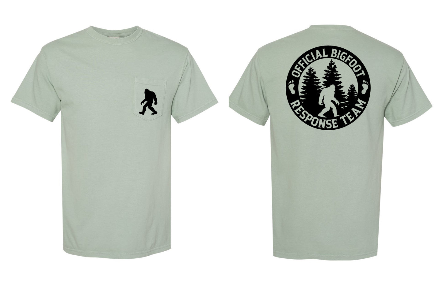 Bigfoot Response Team Pocket Tee