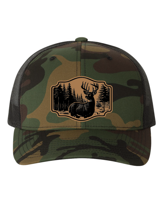 Buck Patch Trucker Hat