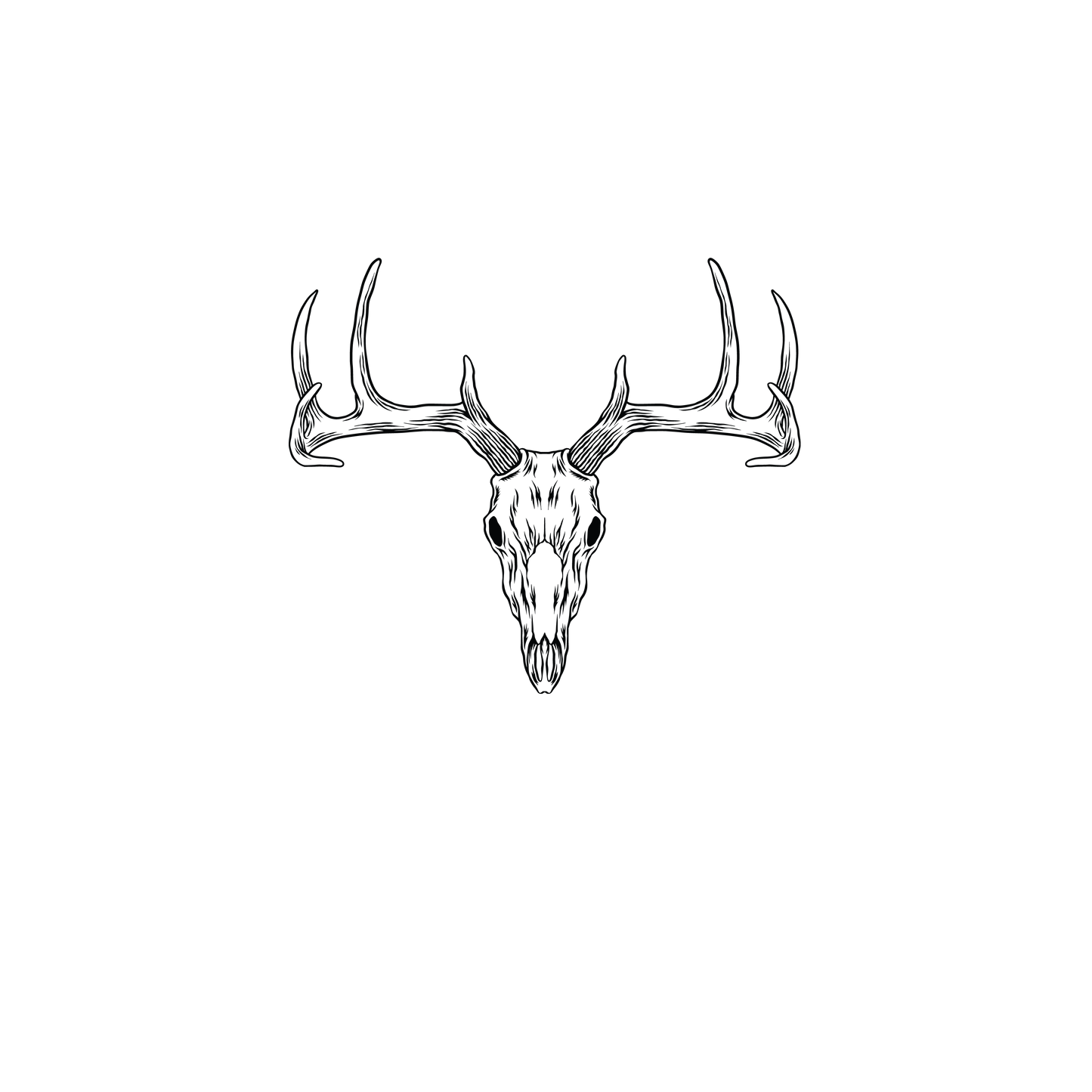 Deer Skull Patch Hat