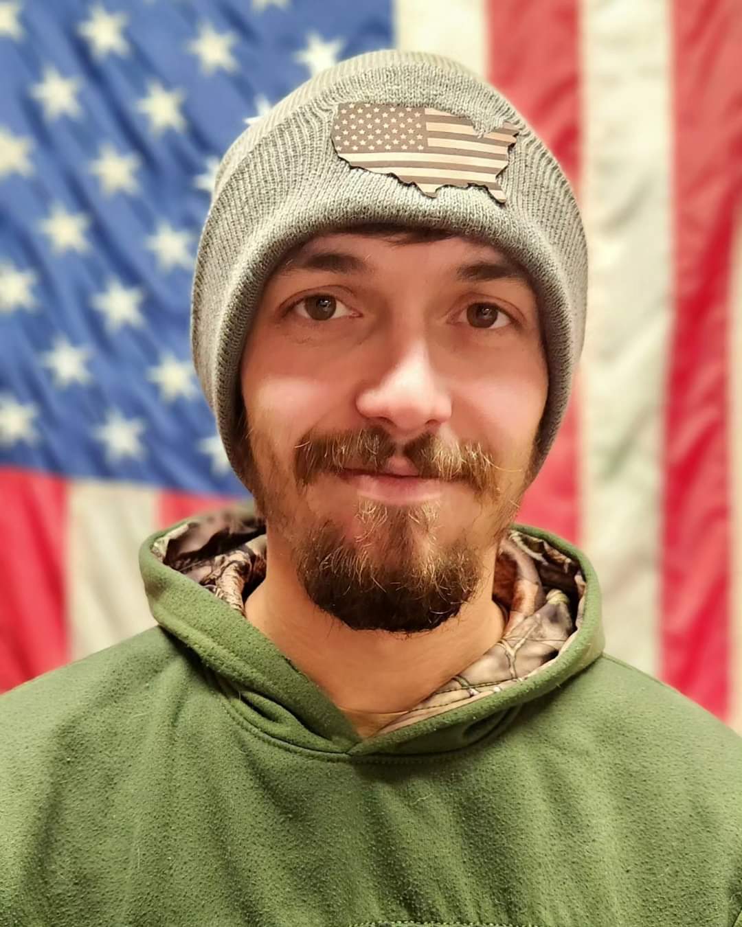 American Flag Beanie