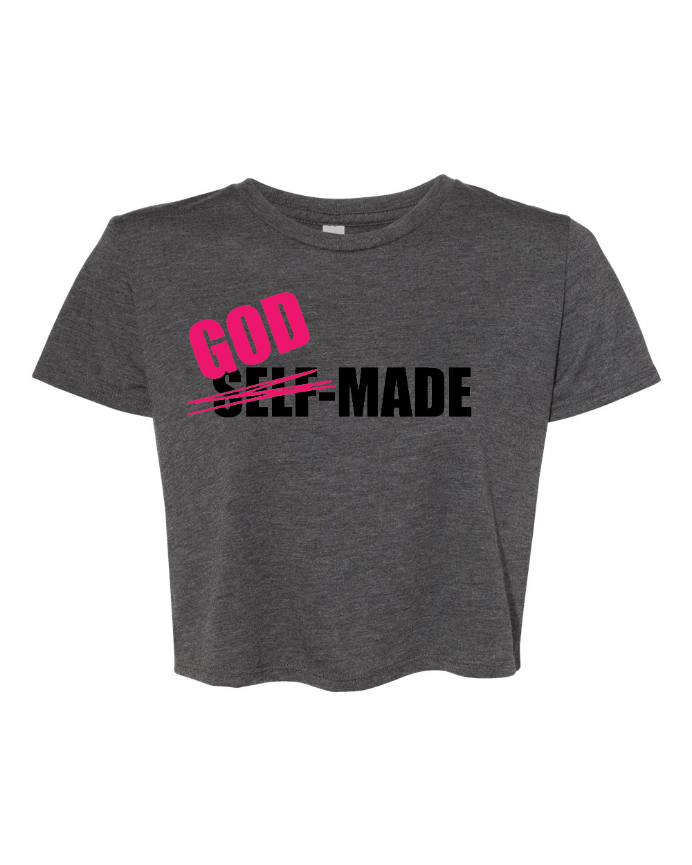 God Made Crop Top