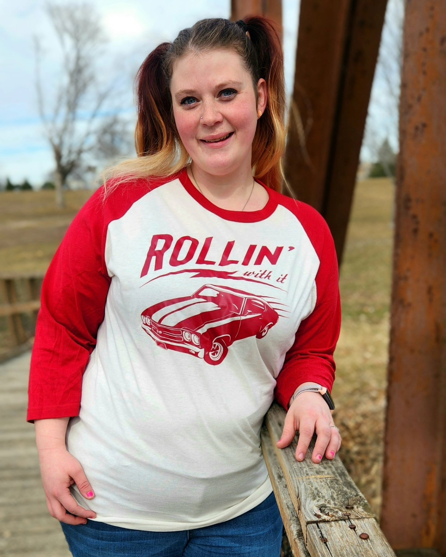 Rollin' 3/4 Sleeve Tee