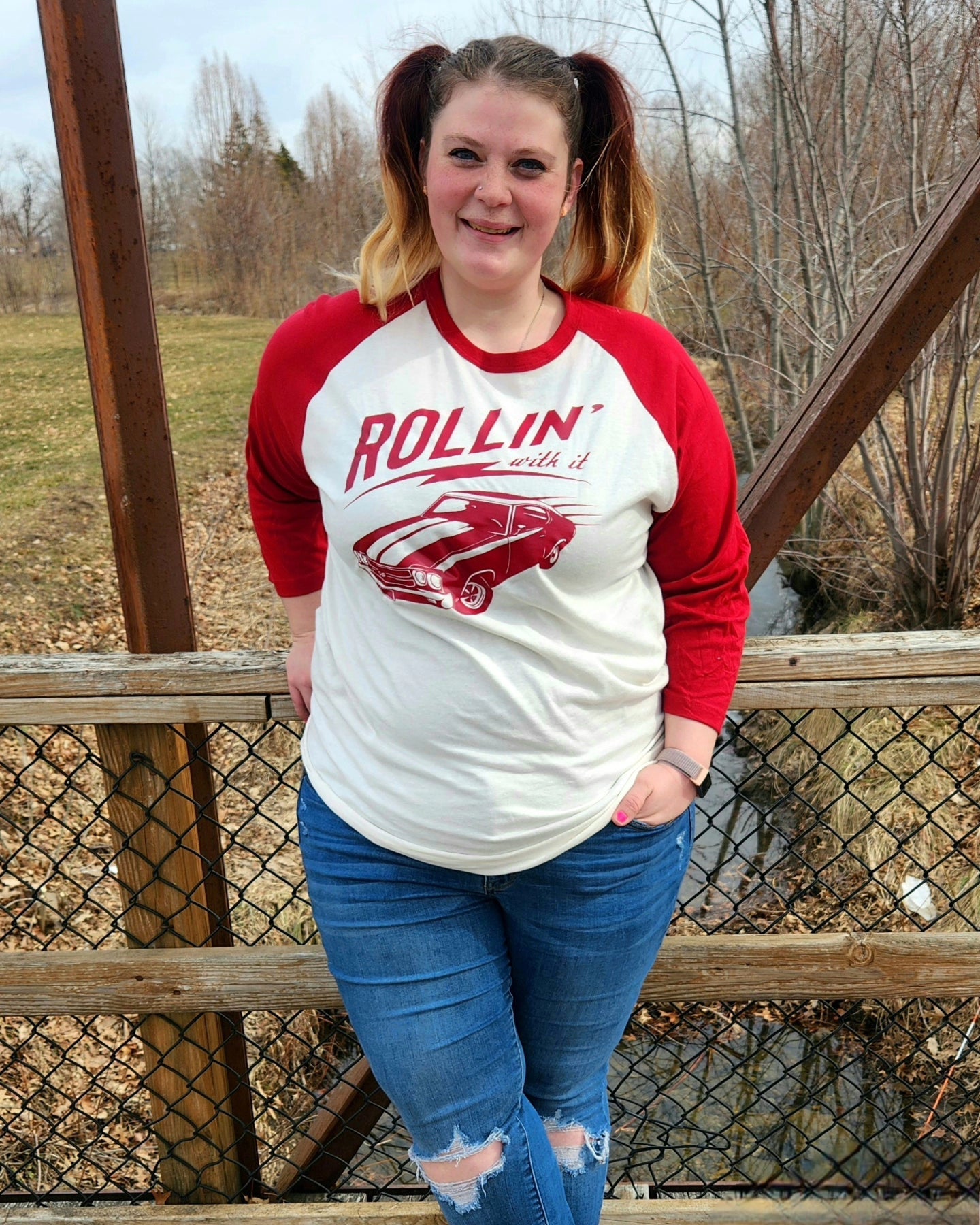 Rollin' 3/4 Sleeve Tee
