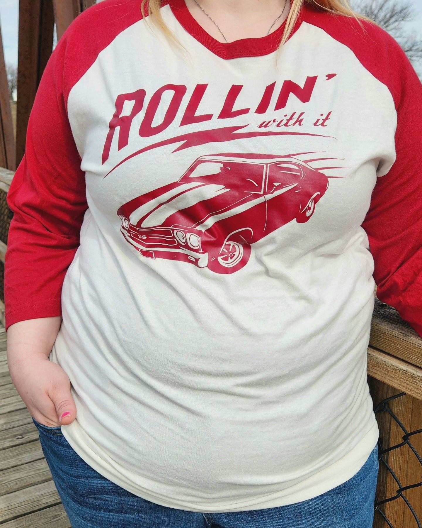 Rollin' 3/4 Sleeve Tee