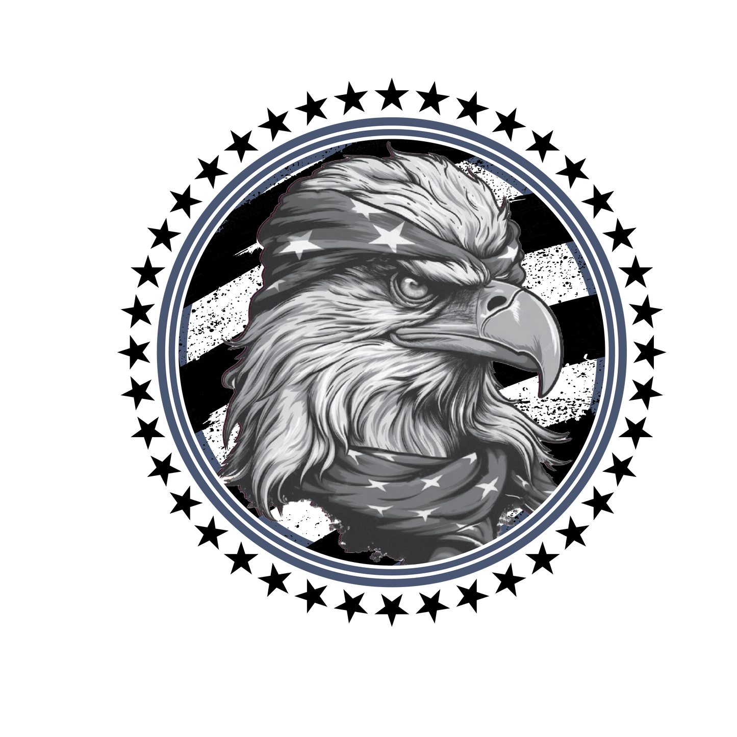 Merica Eagle Patch Hat