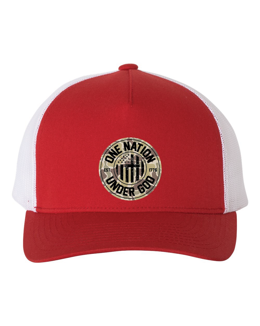 One Nation Trucker Patch Hat