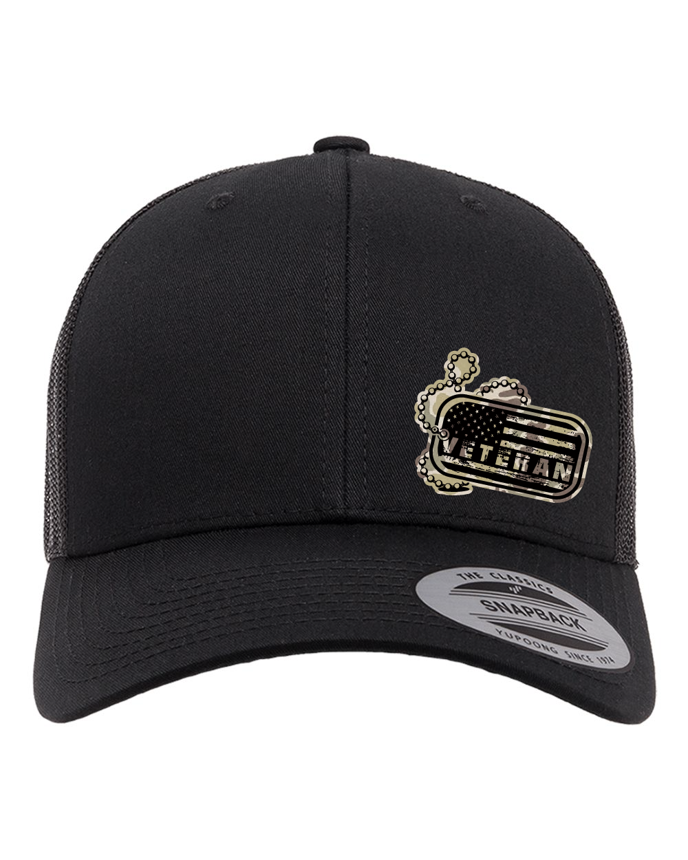 Vet Tags Trucker Patch Hat