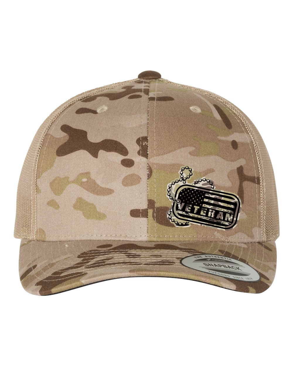 Vet Tags Trucker Patch Hat