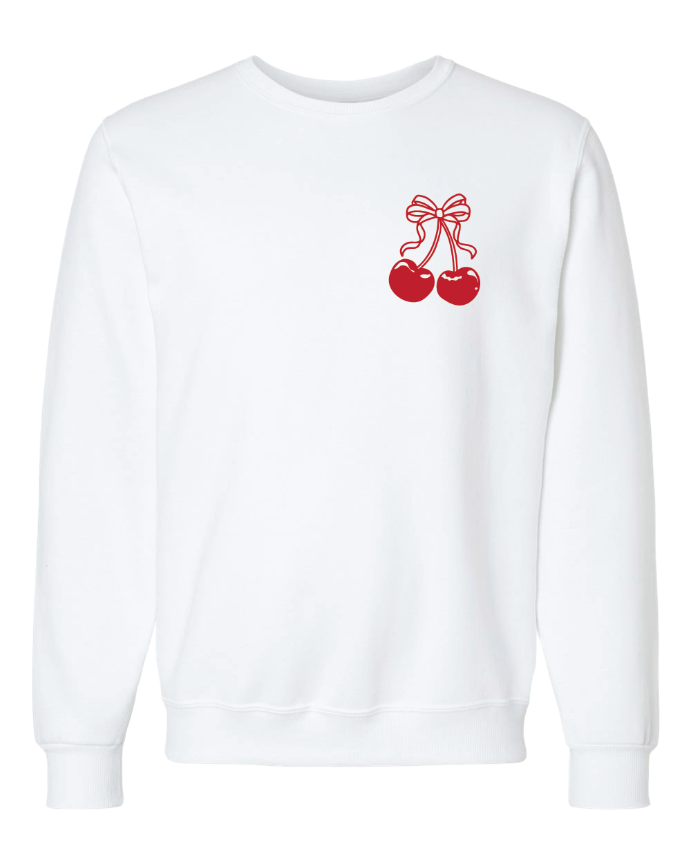 Cherry Bow Sweatshirt