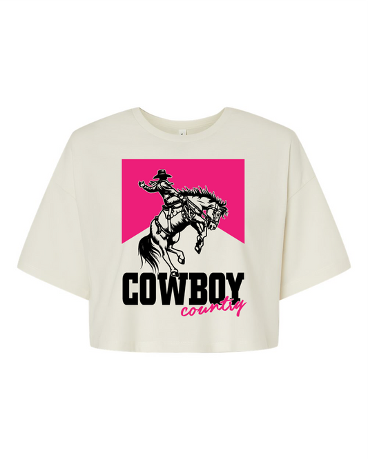 Cowboy Country Crop Top