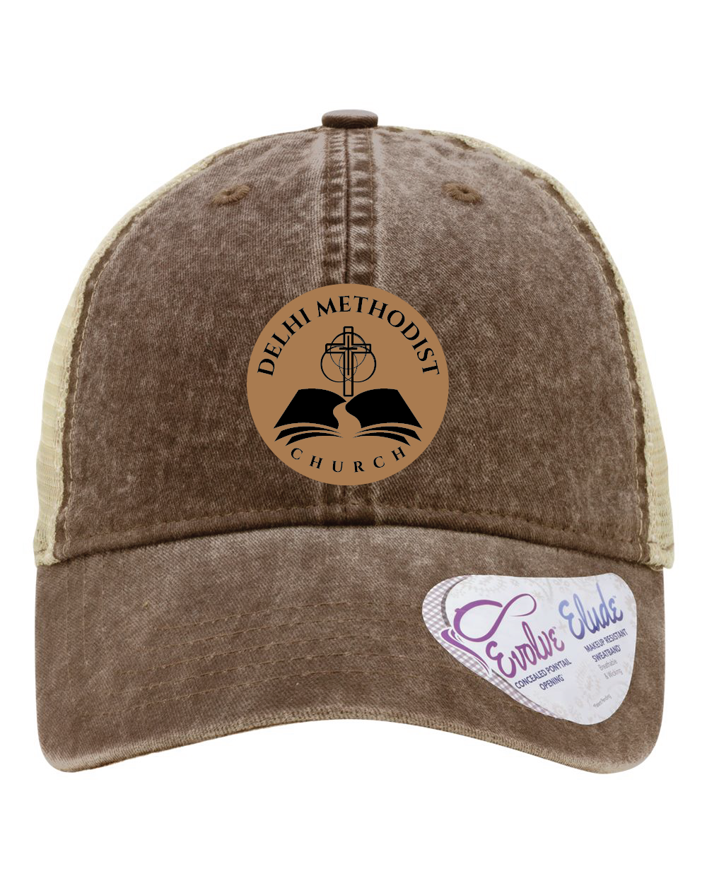 Delhi Methodist Ladies Trucker Patch Hat