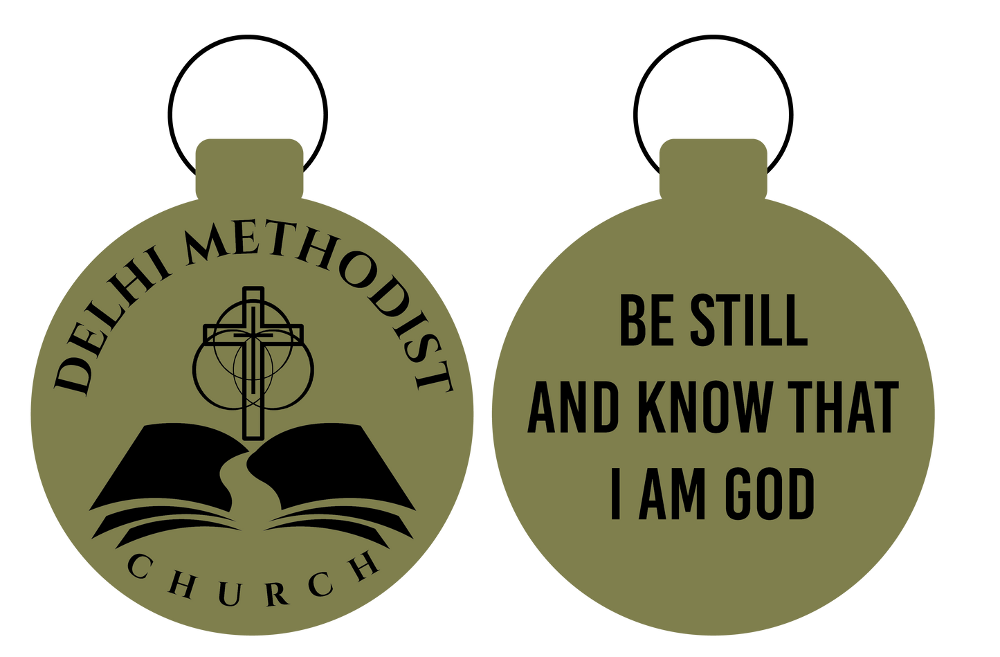 Delhi Methodist Keychain