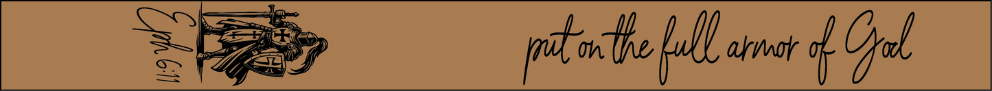 Ephesians 6:11 Wristlet