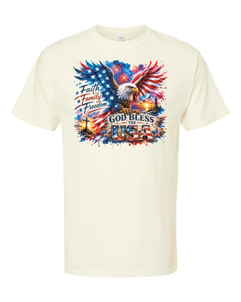 Faith, Family, Freedom Tee