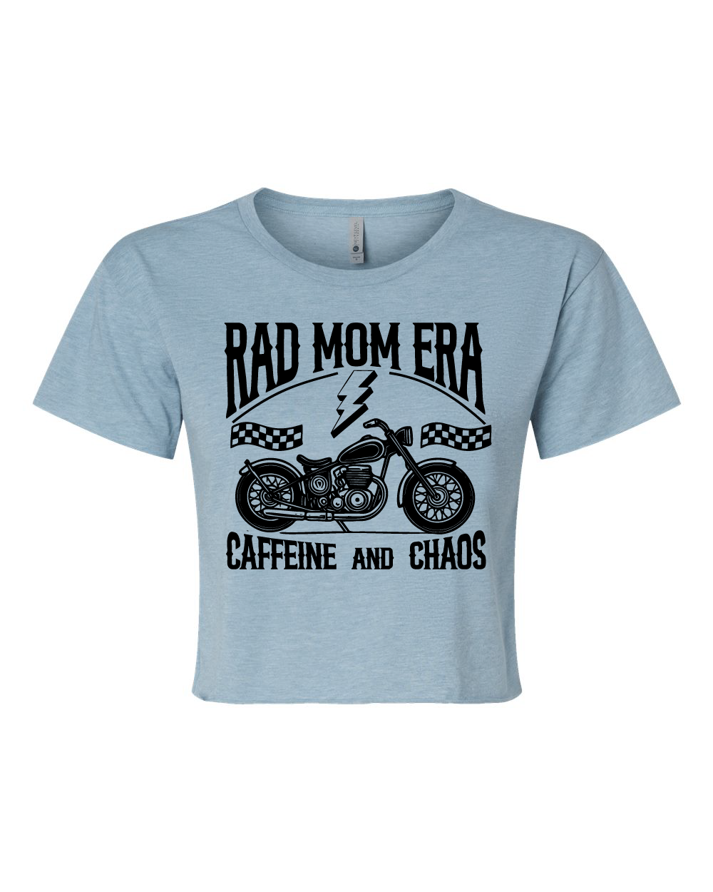 Rad Mom Era Crop Tee
