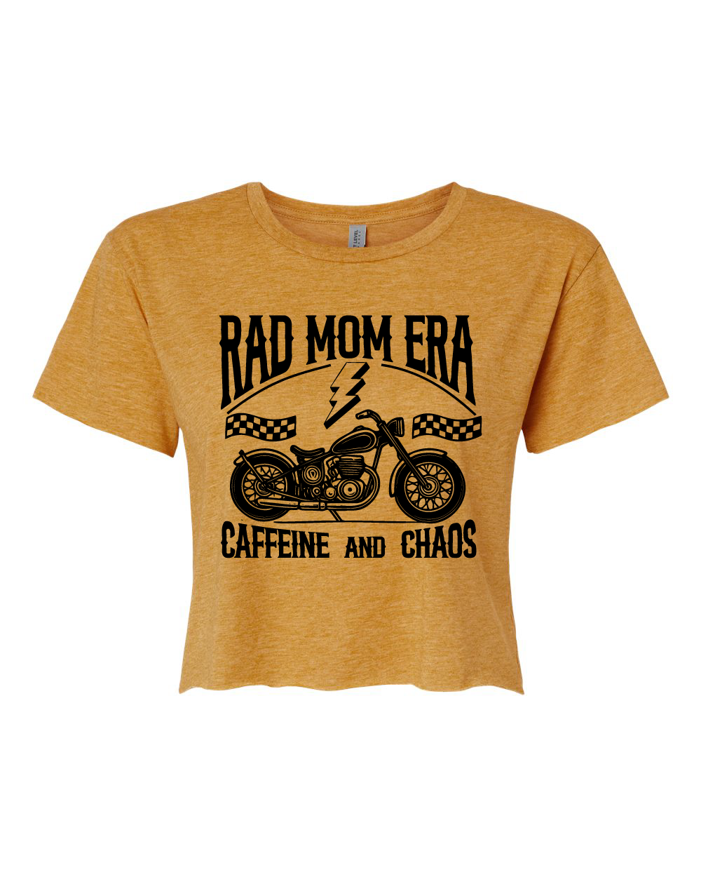 Rad Mom Era Crop Tee