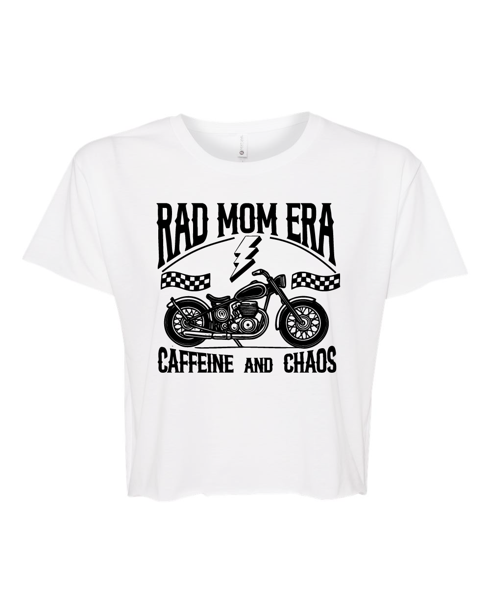 Rad Mom Era Crop Tee