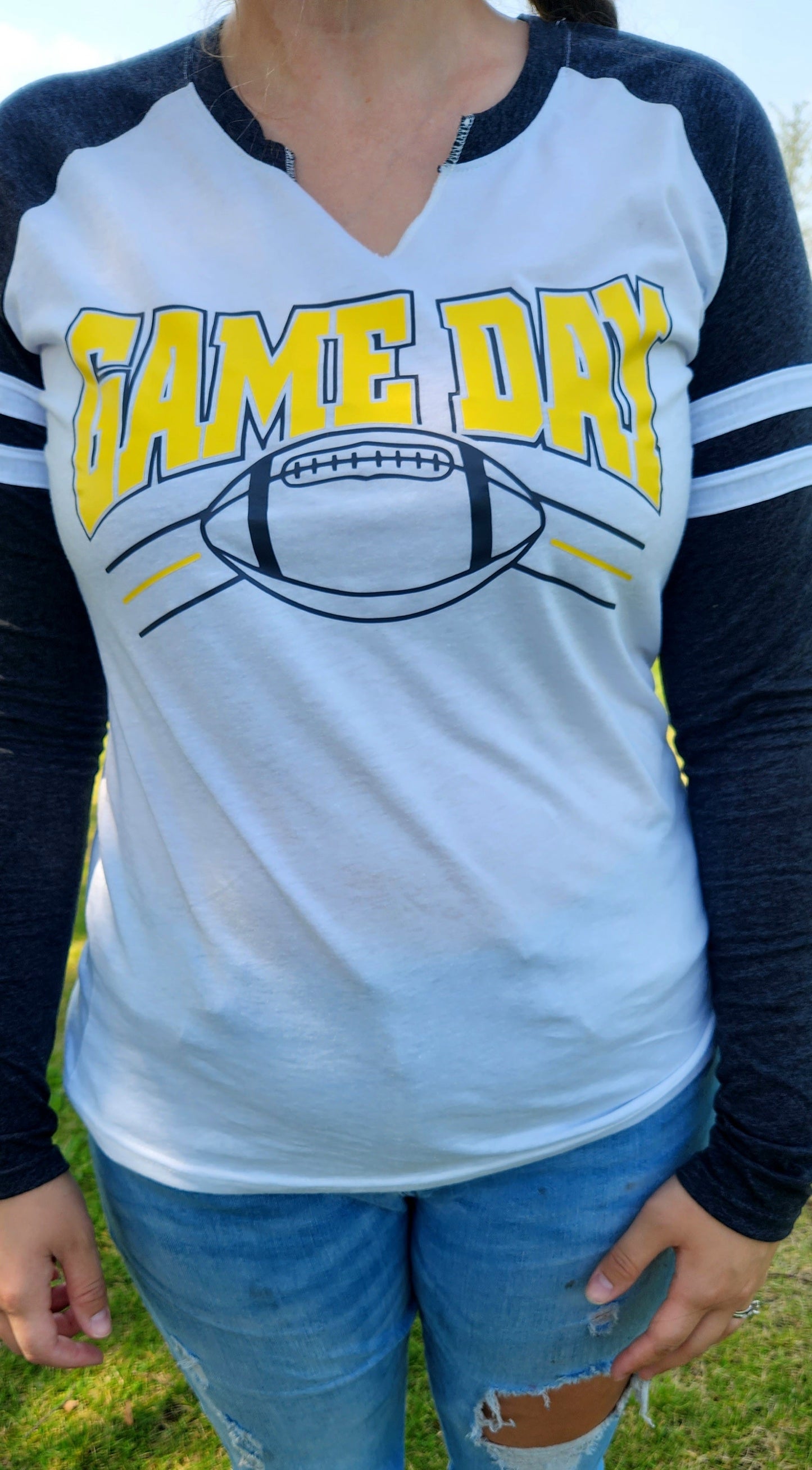 Ladies Game Day Long Sleeve tee