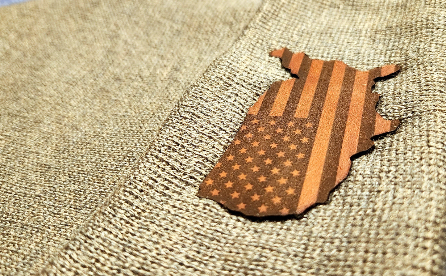 American Flag Beanie