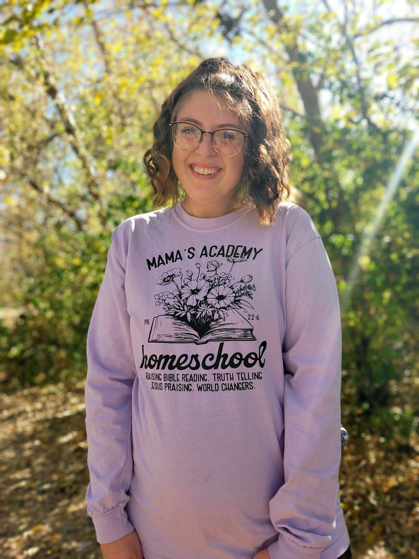 Mama's Academy Long Sleeve Tee