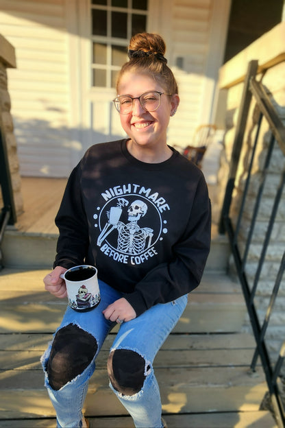 Nightmare Before Coffee Sweatshirt