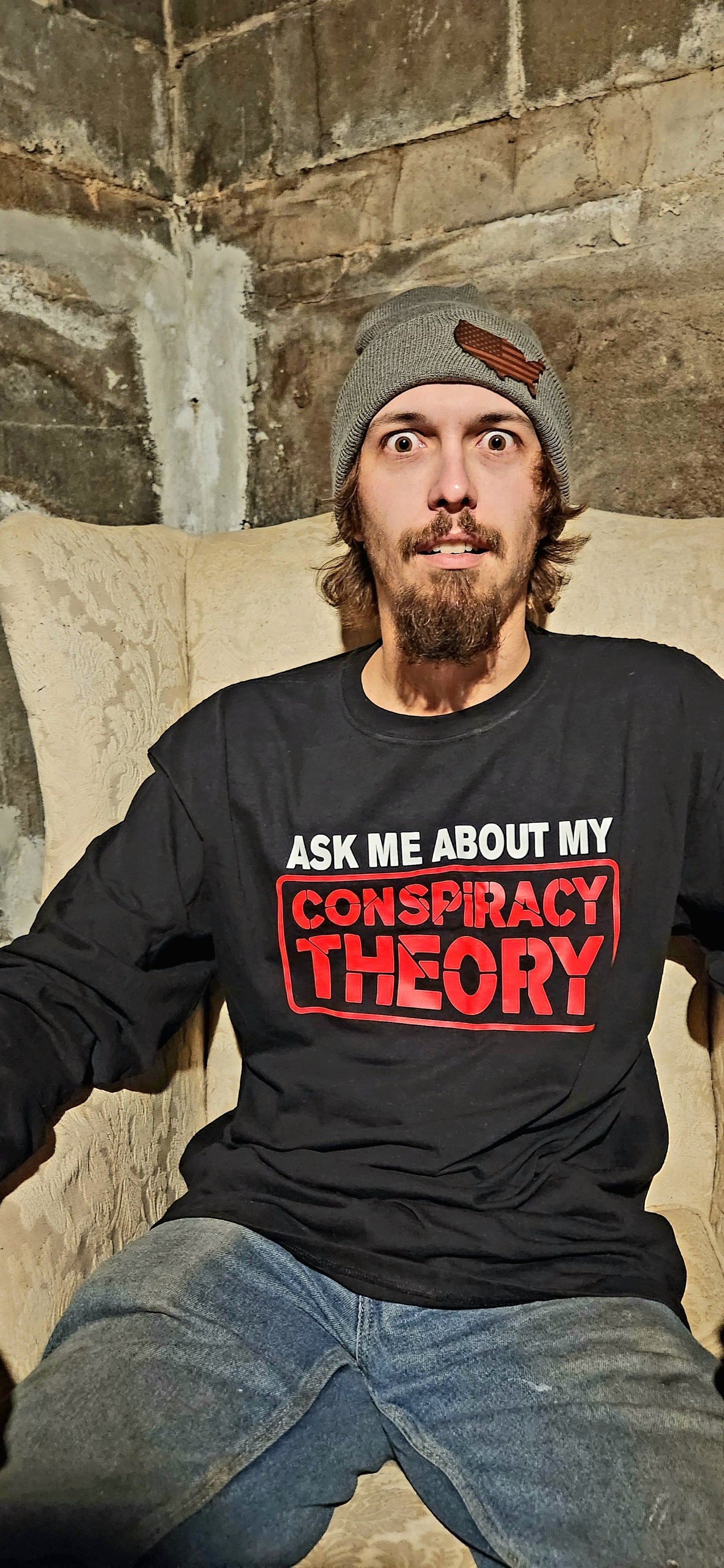 Conspiracy Theory Long Sleeve Tee
