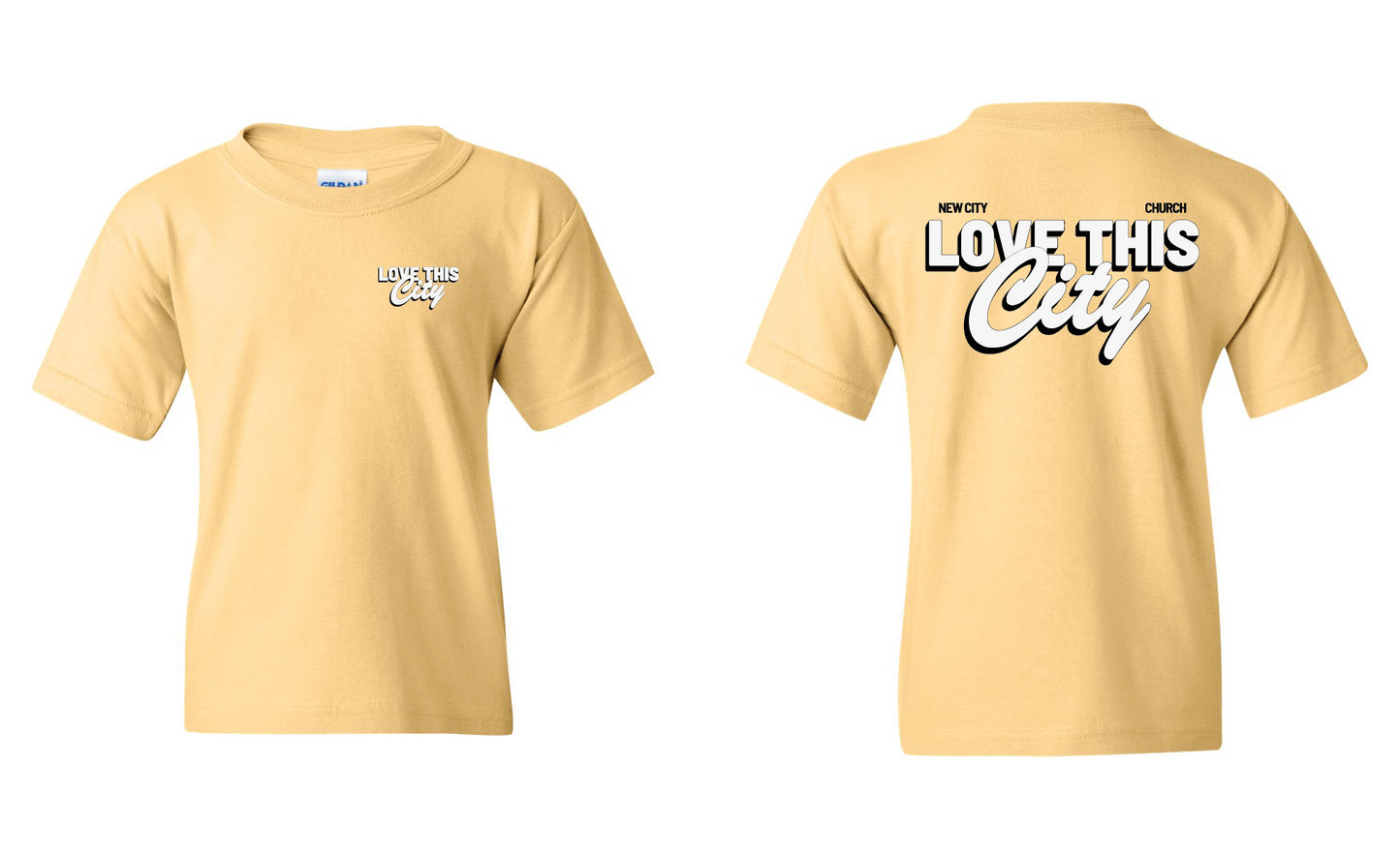 '26 Love This City Youth Tee