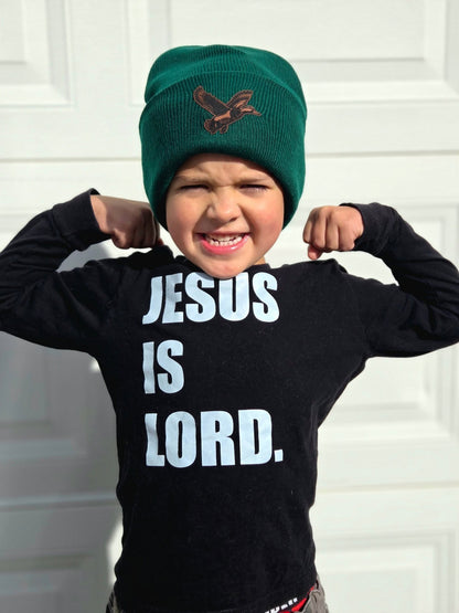 Rogers & Son Duck Logo Patch Beanie