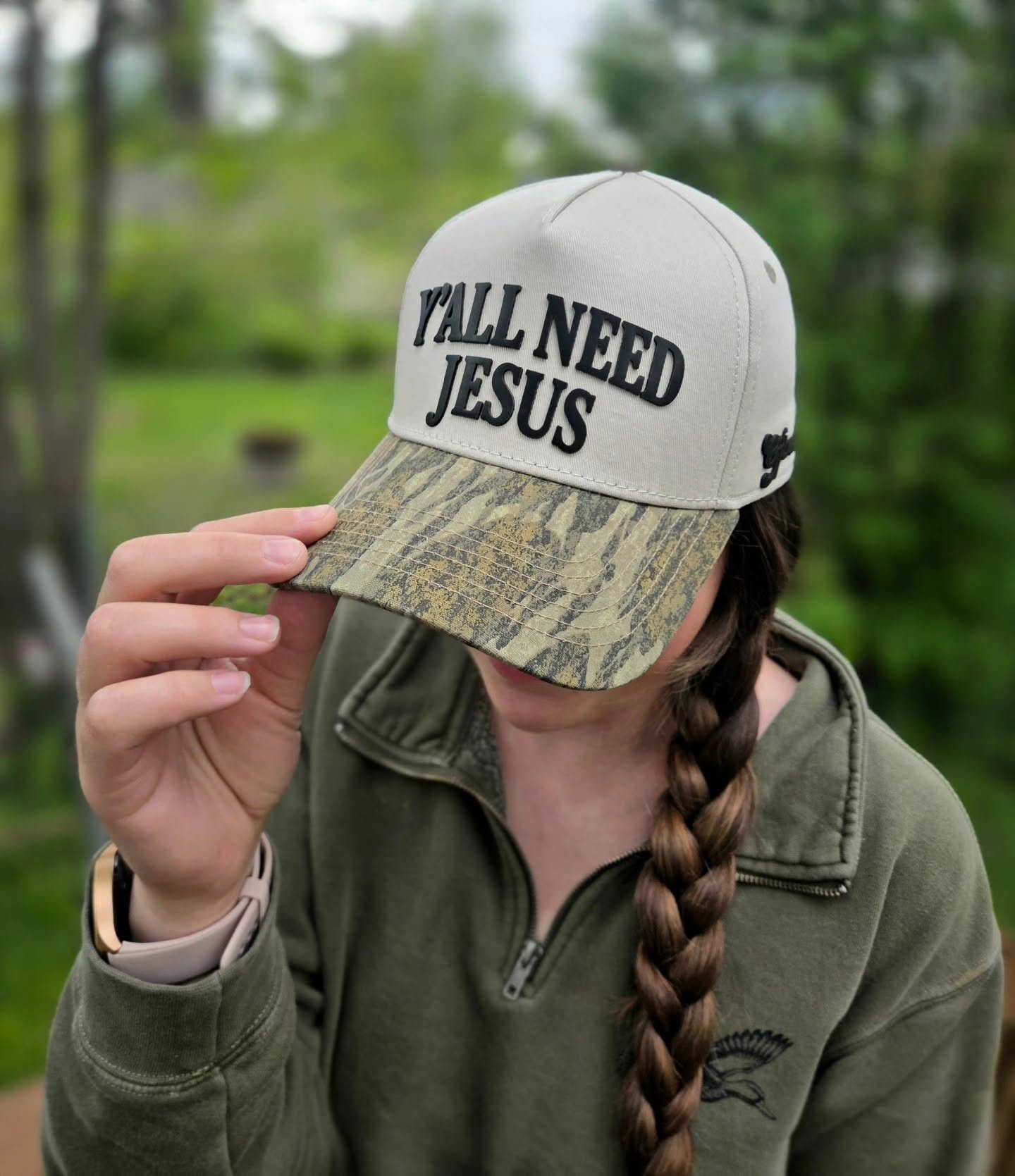 Y'all Need Jesus Patch Hat