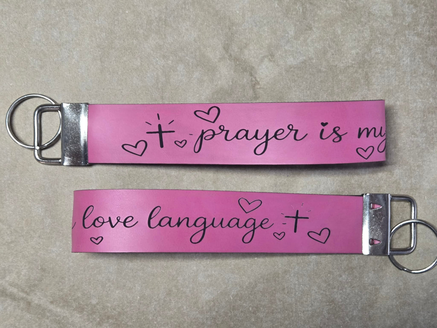 Prayer is my Love Language Wristlet