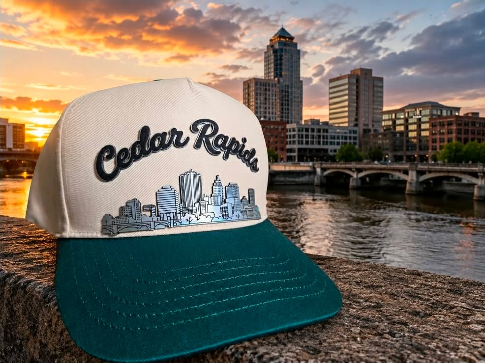Cedar Rapids Skyline Patch Hat