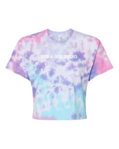 A God Thing Crop Tee