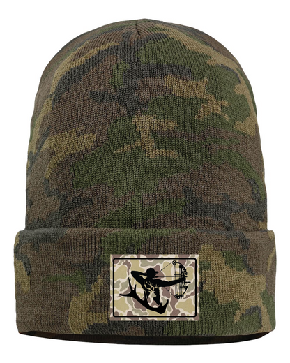 Bow Hunter Beanie Patch Hat