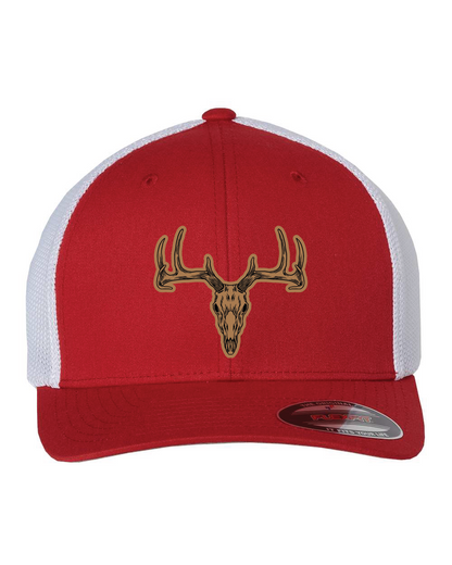 Deer Skull Flexfit Patch Hat