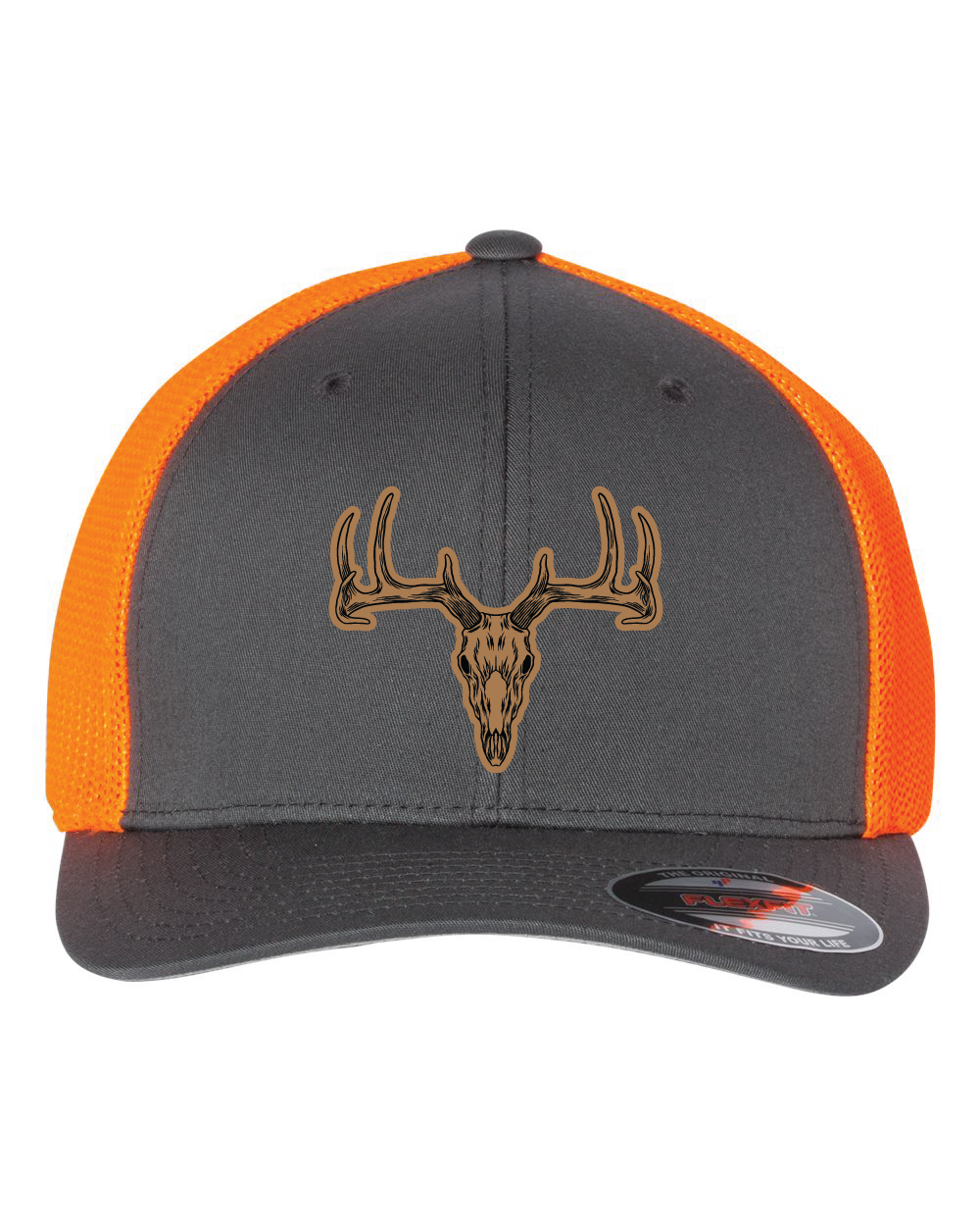 Deer Skull Flexfit Patch Hat