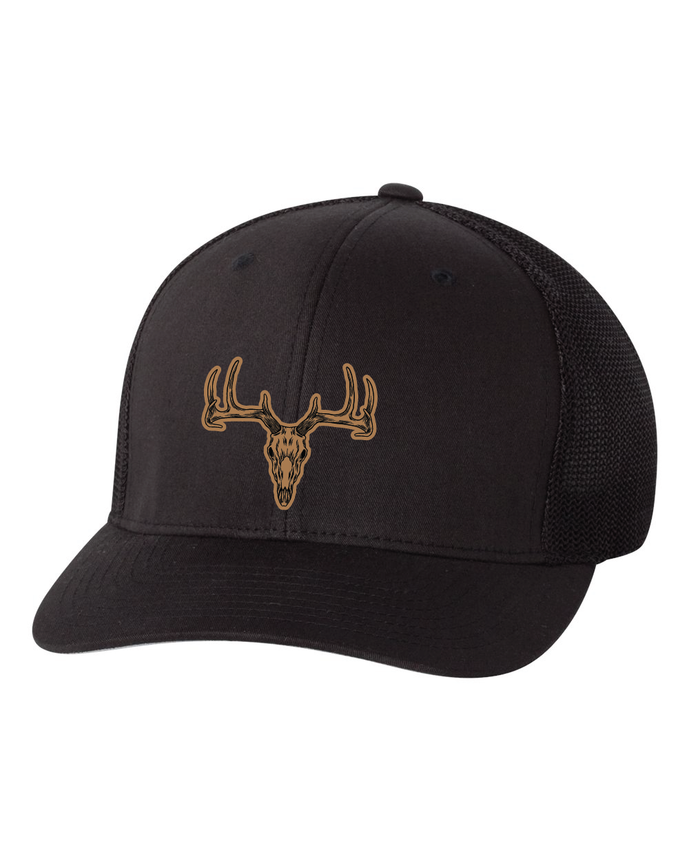 Deer Skull Flexfit Patch Hat