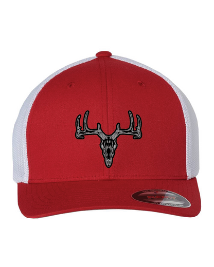 Deer Skull Flexfit Patch Hat