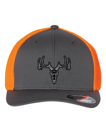 Deer Skull Flexfit Patch Hat