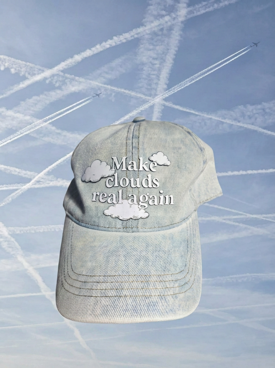 Make Clouds Real Again Patch Hat