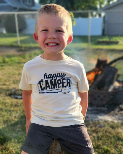 Happy Camper toddler tee