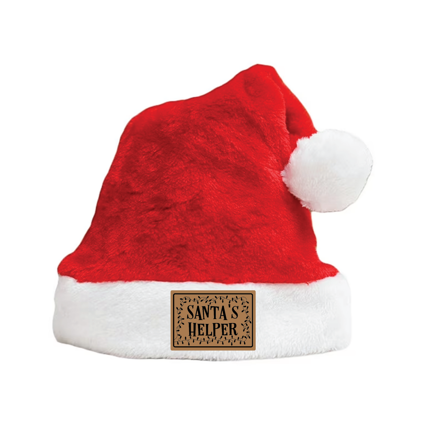 Santa's Helper Patch Hat