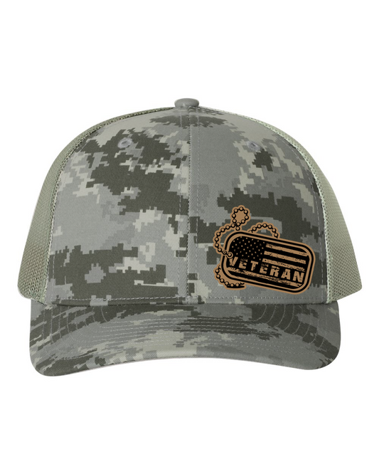 Vet Tags Trucker Patch Hat