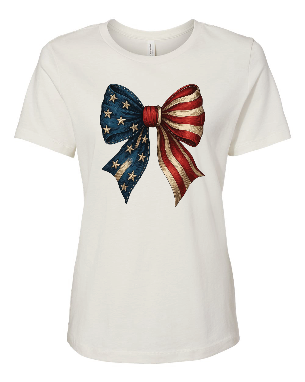 Patriotic Bow Ladies Tee