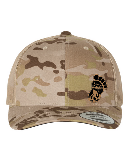 Big Foot Trucker Patch Hat